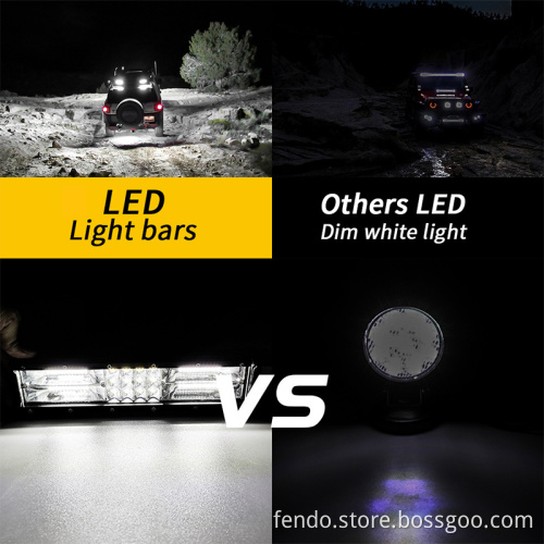 High Brightness ORV SUV LED 180W 10-30V Square Spotlight Work Light Car Dome Lamp
